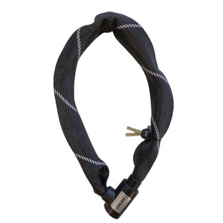 Falkx Viking kettingslot - ART2 gecertificeerd - 8.3 mm dik - 90 cm lang - zwart