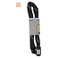 Falkx Viking kettingslot - ART2 gecertificeerd - 8.3 mm dik - 90 cm lang - zwart