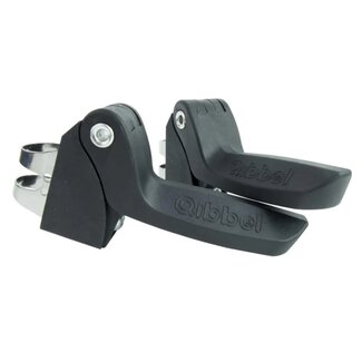 Qibbel Voetsteunen voor kinderen - inklapbaar - antislip - zwart - 6+ jaar