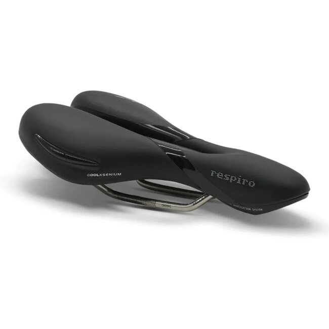 Selle Royal Zadel met Ventilatiekanaal - Comfortabel en Koel - Waterdicht - 279x159 mm - Zwart