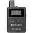 Retekess rondleidingsontvanger - kunststof - 2,4 GHz, 50 kanalen, 12 uur werktijd - 8,6 x 5,0 x 1,9 cm - zwart - rondleidingen