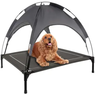 Trizand Overdekt Honden bed – Comfortabel en Opvouwbaar Trizand Overdekt Honden bed – Comfortabel en Opvouwbaar