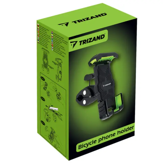 Trizand Telefoonhouder Fiets – Stabiele Grip & Snel te Monteren