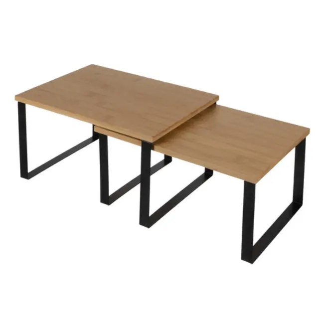 Ruhhy Bamboe Keukenrek – Set van 2 – Stapelbaar en Duurzaam