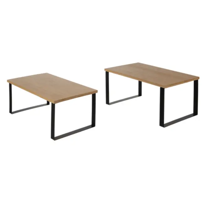 Ruhhy Bamboe Keukenrek – Set van 2 – Stapelbaar en Duurzaam