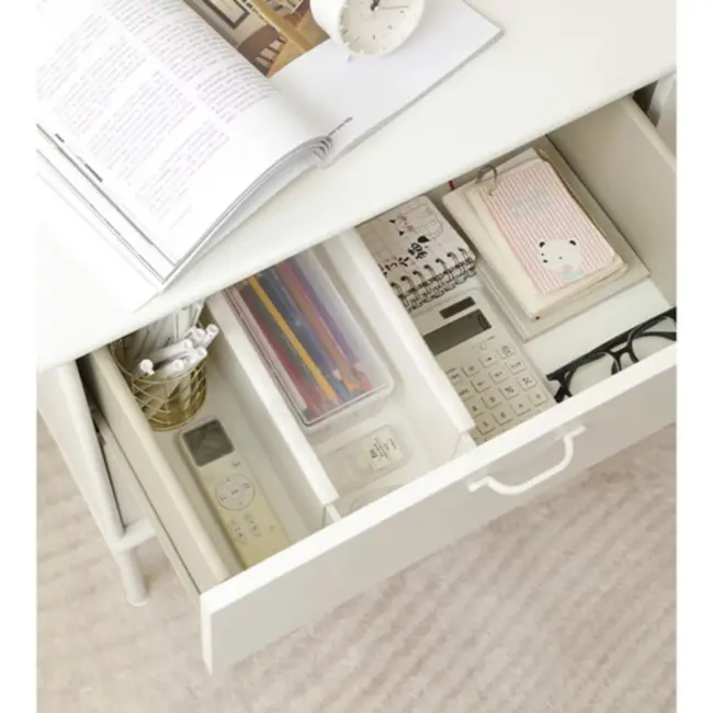Ruhhy Ladeverdeler Wit – Uitschuifbare Organizer voor Elke Lade