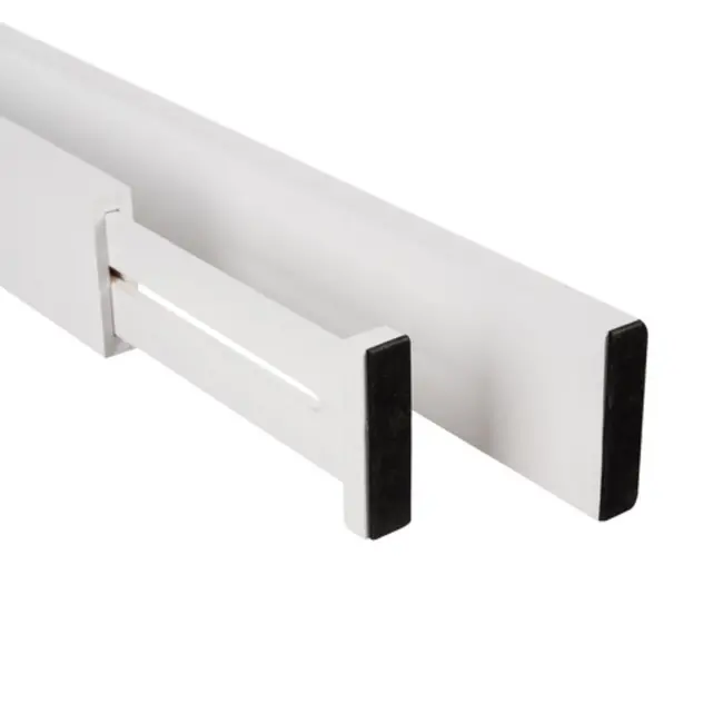 Ruhhy Ladeverdeler Wit – Uitschuifbare Organizer voor Elke Lade