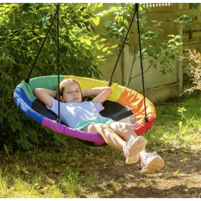 Kruzzel Nestschommel 110 cm – Comfortabel en Weerbestendig