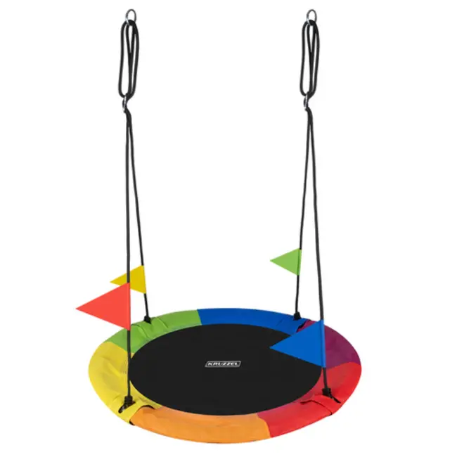 Kruzzel Nestschommel 110 cm – Comfortabel en Weerbestendig