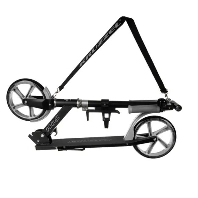 Kruzzel Kinderstep – Grijze Scooter met verstelbaar stuur