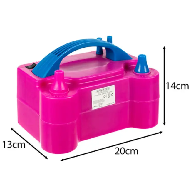 Kruzzel Ballonnenpomp – Elektrische Pomp voor Feestdecoratie