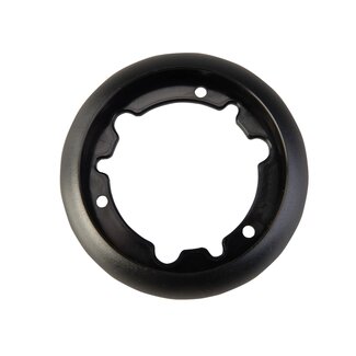 Triton Handgreep voor invalfrees - kunststof en metaal - binnenhandgreep voor invalmechanisme - zwart - vervangingsonderdeel