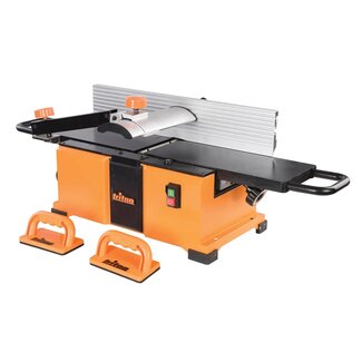 Triton schaafbank 1100 W - 152 mm schaafbreedte - aluminium geleider - stofafzuiging - kantelgeleider - hout en kunststof