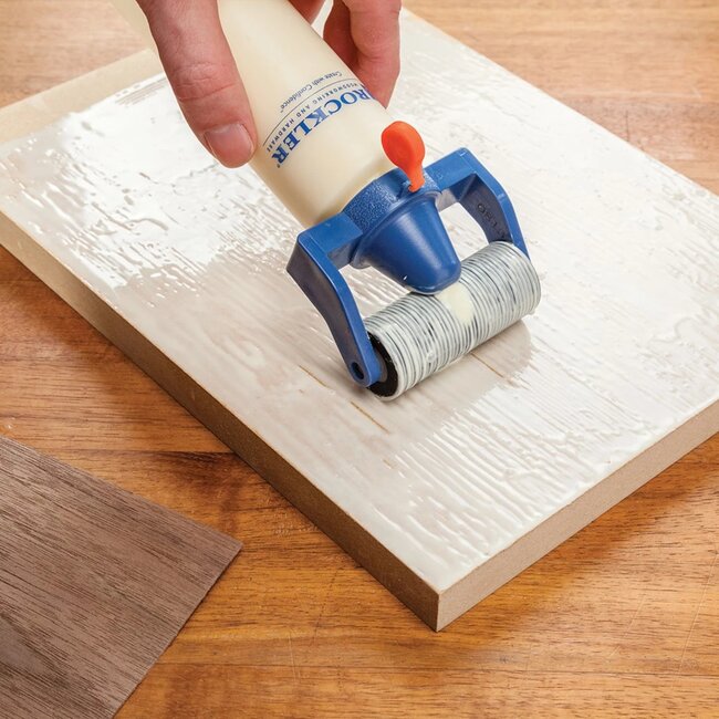 Rockler lijm aanbrengset - kunststof en siliconen - centreerhulp randverlijming - 29 mm - meerkleurig - 8-delig - houtbewerking