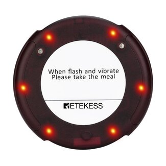 Retekess TD163 Losse Buzzer – Extra Pager voor Restaurant en Foodcourt Retekess TD163 Losse Buzzer – Extra Pager voor Restaurant en Foodcourt