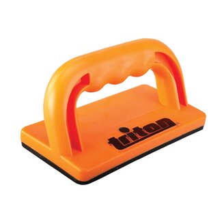 Triton veiligheidsduwblok - kunststof - antislip en ergonomische greep - voor vlakbank en vandiktebank