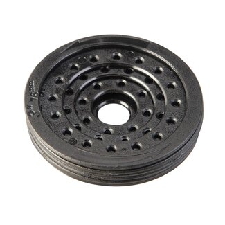 Triton Insteekplaten set voor spindelschuurmachine - kunststof - nauwe opening rond schuurcilinder - diverse maten - 5 stuks