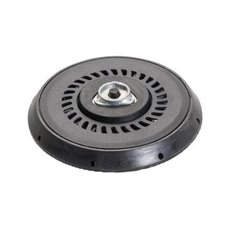 Triton Steunschijf met klittenband voor schuur- en polijstmachine - 16-gats, zachte profielrand, M8 x 15 mm, 8500 tpm