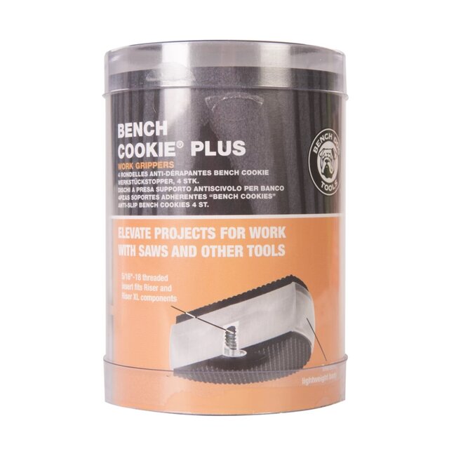 Bench Dog Bench Cookie® Plus – 4-delige Set – Antislip Steunen