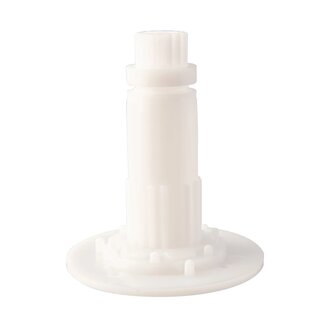 Triton Vervangingsas voor bovenfrees - slijtvast metaal - herstelt soepele invalbeweging - metaalgrijs - invalhandgreep