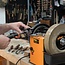 Triton Natte tafelslijpmachine - 25 cm korrel 220 - leren polijstwiel - slijpen en polijsten - voor messen en beitels