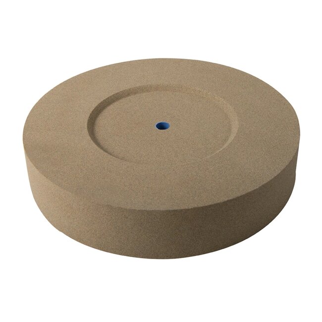 Triton Natte tafelslijpmachine - 25 cm korrel 220 - leren polijstwiel - slijpen en polijsten - voor messen en beitels