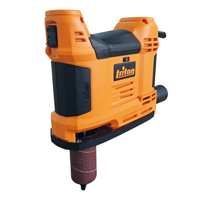 Triton oscillerende spilschuurmachine draagbaar - metaal/kunststof - 13–38 mm - variabele snelheid - zwart - hout randen