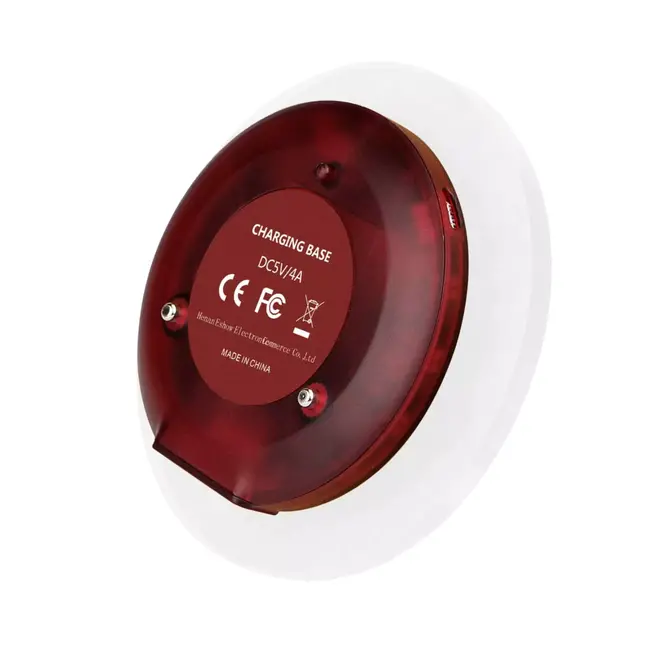 Retekess Oplaadstation voor onderzetter-piepers - hittebestendig kunststof - laadt meerdere tegelijk - zwart - compact - horeca