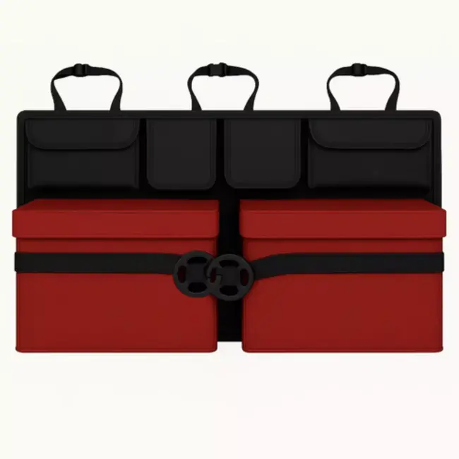 Xtrobb autostoel organizer met tablethouder en multivakken voor achterbankgebruik