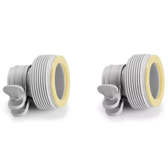 Intex zwembadadapters set van 2 koppelstukken voor 32mm en 38mm slangen