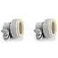 Intex zwembadadapters set van 2 koppelstukken voor 32mm en 38mm slangen