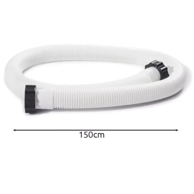 Intex zwembadslang 1.5 meter wit met 32mm diameter voor filterpompen en accessoires
