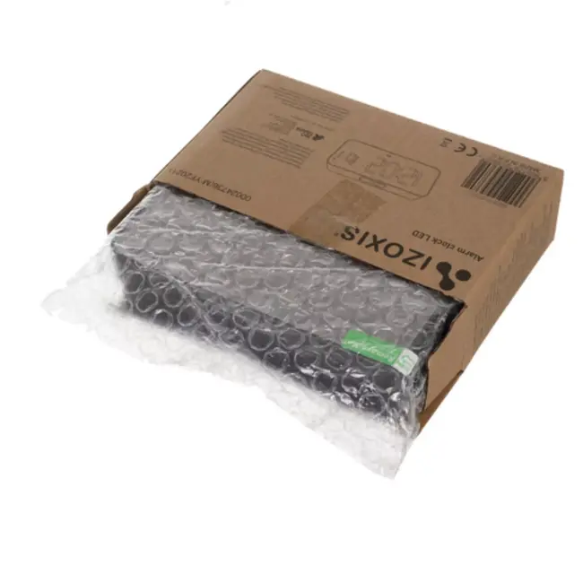 Izoxis LED Wekker – met Snooze, Spraakbediening & Temperatuur - USB-C