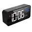 Izoxis LED Wekker – met Snooze, Spraakbediening & Temperatuur - USB-C