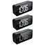 Izoxis LED Wekker – met Snooze, Spraakbediening & Temperatuur - USB-C