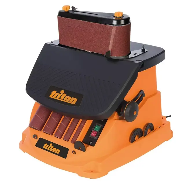 Triton 450 W Oscillerende Schuurmachine - Cilinder & Band - 100x610 mm