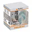 Ruhhy draadloze ventilator wit compact en stil met USB oplaadbare batterij