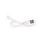 Ruhhy draadloze ventilator wit compact en stil met USB oplaadbare batterij
