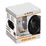Ruhhy draadloze ventilator zwart met USB oplaadbare batterij en drie standen