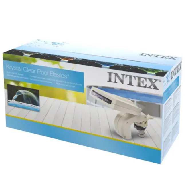 Intex zwembadfontein met LED verlichting voor filterpompen vanaf 2000 l/u