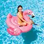 Intex flamingo luchtmatras roze 142x137 cm met handgrepen opblaasbaar zwembadfiguur