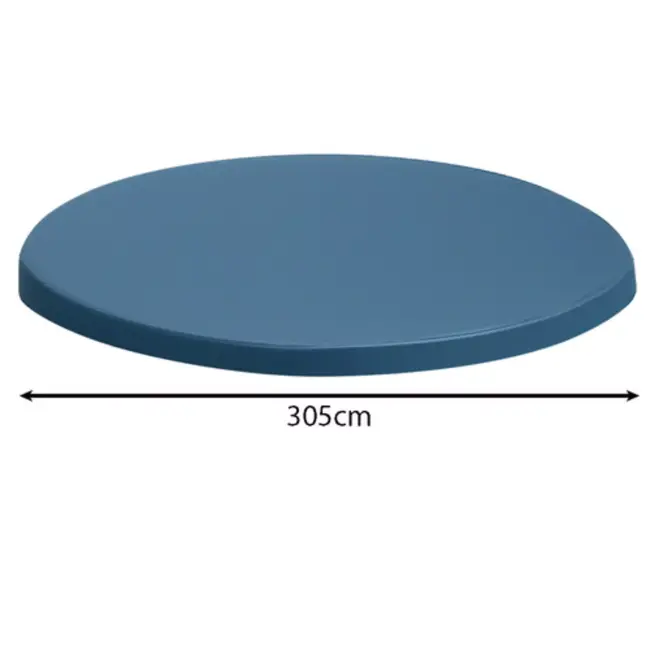 Intex Zwembadafdekking Ø 305 cm donkerblauw voor framepool met koord