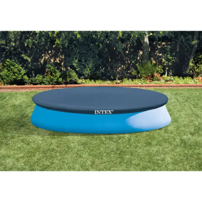 Intex afdekzeil Ø244 cm met trekkoord en afwateringsgaten voor Easy Set zwembad