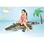 Intex Opblaasbare Krokodil Luchtmatras – 170 x 86 cm – Zwembadfiguur met Handgrepen
