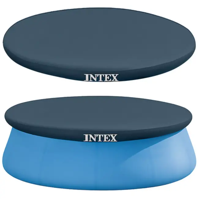 Intex Zwembad Afdekzeil – Ø 244 cm – Weerbestendig Vinyl – Eenvoudige Bevestiging