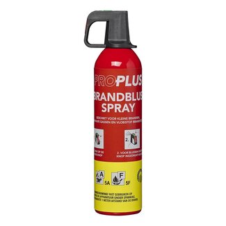ProPlus Brandblusser 750ml A/F Schuim – PFAS-vrij – Voor Vetbranden – Met Sproeisysteem