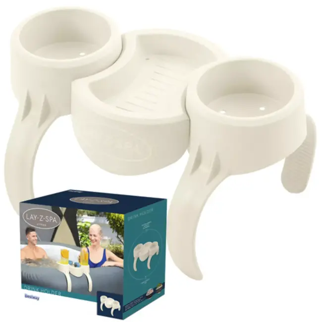 Bestway Drijvende Drankhouder - Voor Blikjes & Flessen - Met Koelvak - Waterproof