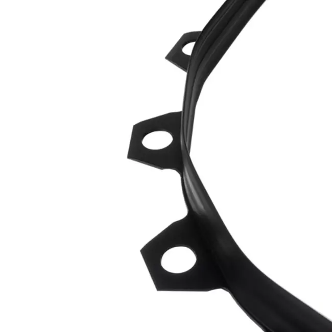 Gardlov tuinrand flexibel – 10 meter zwarte grasrand – met 20 grondpinnen