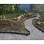 Gardlov tuinrand flexibel – 6 cm hoge grasrand – 10 meter met 20 grondpinnen