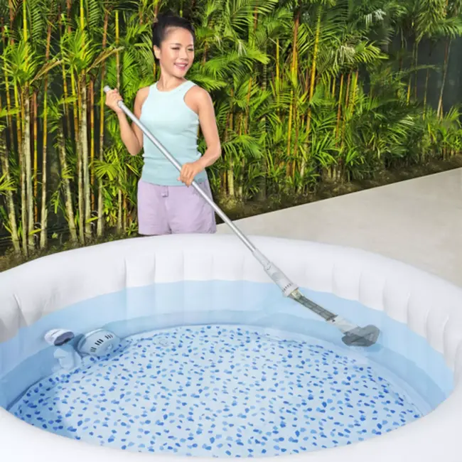 Bestway zwembadstofzuiger draadloos – bodem en wandreiniger – oplaadbaar via USB